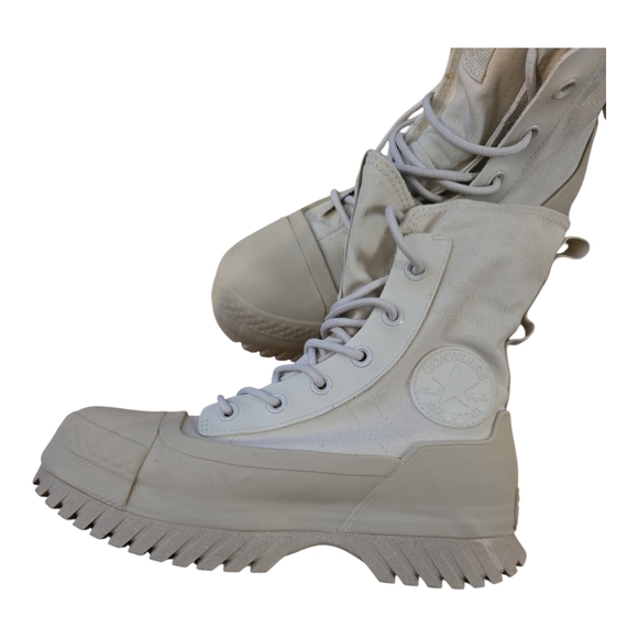 Converse High-Top White Ankle Booties - Picture 4 of 7